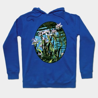 Irises by the Lake Hoodie